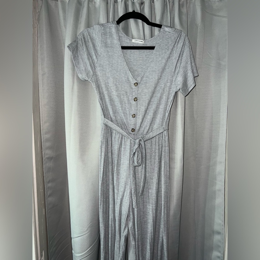 Brand new jumpsuit caution to the wind